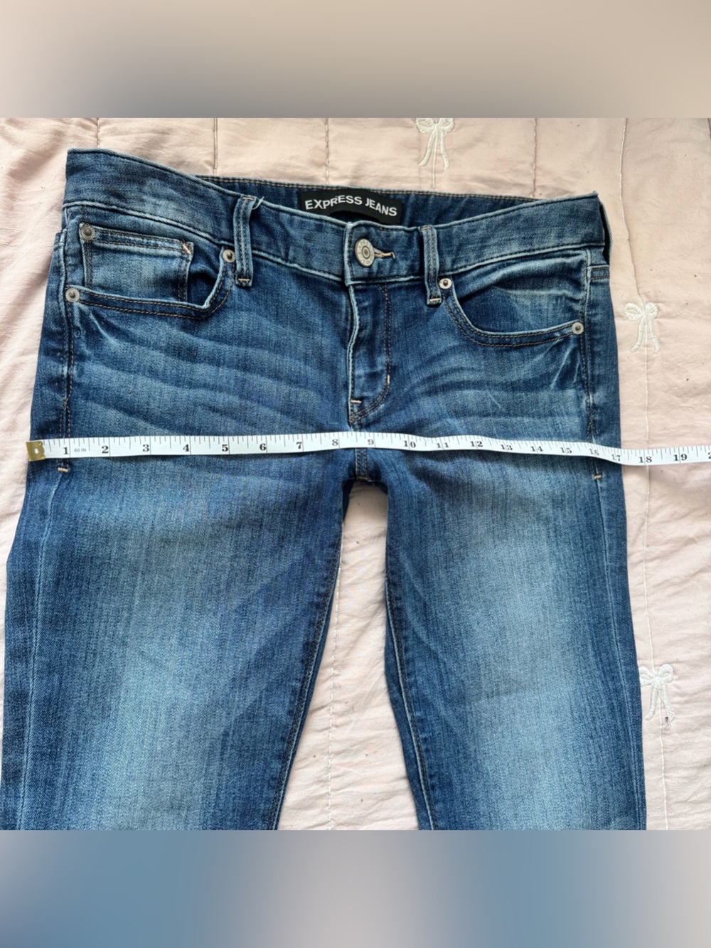 Express Low Rise Bootcut Jeans - Picture 6 of 8